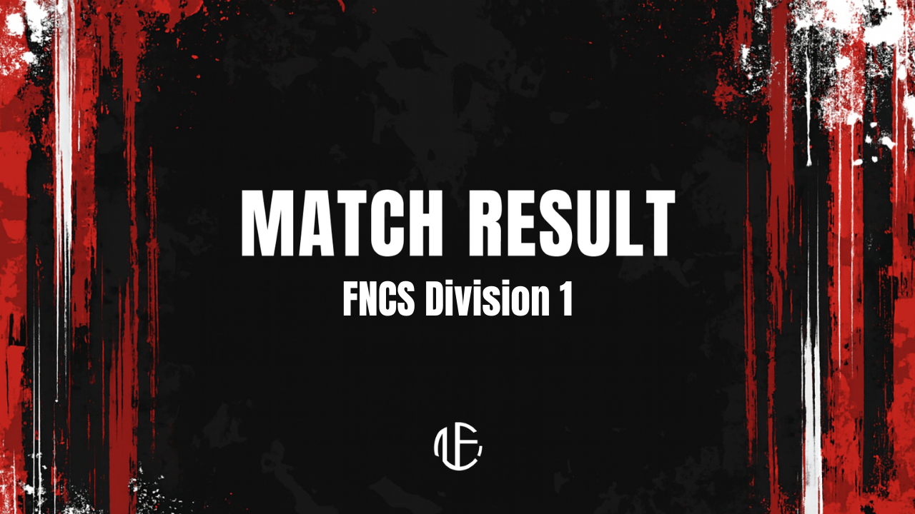 FNCSDivisional Cup Division 1 ASIA - Week 6Day 2MATCH RESULT